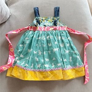 Matilda Jane PLATINUM Knot Dress size 4